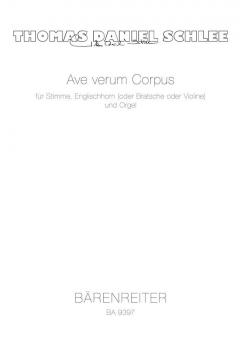 Ave verum Corpus Standard