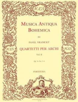 Quartetti per archi II Nr. 1-6 op. 16 