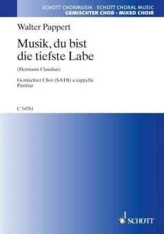 Musik, du bist die tiefste Labe Standard