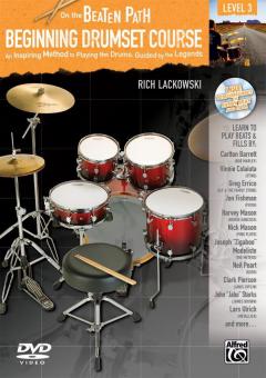 On the Beaten Path: Beginning Drumset Course, Level 3 
