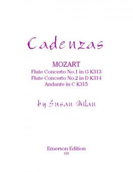 Cadenzas to the Mozart Flute Concertos 