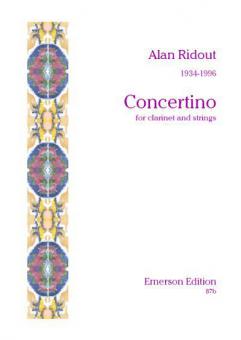 Concertino For Clarinet And Strings 