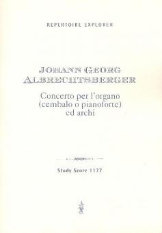 Concerto per l'organo (cembalo o pianoforte) ed archi 