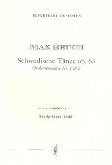 Schwedische Tänze op. 63, Orchestersuiten Nr. 1 & 2 