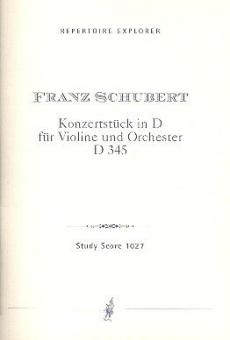 Konzertstück in D für Violine and Orchester 