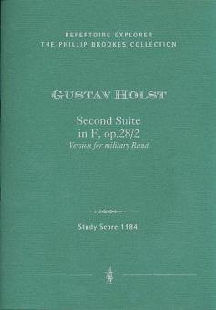 Second Suite in F op. 28/2 für Blasorchester 