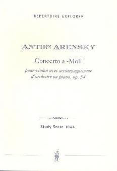 Konzert für Violine und Orchester op. 54 