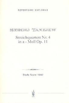 Streichquartett Nr. 4 in a-Moll op. 11 