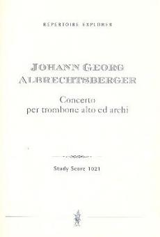 Concerto per trombone alto ed archi 
