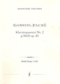 Klavierquartett Nr.2 g-Moll op.45 