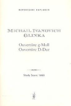 Ouvertüren in g-Moll & D-Dur 