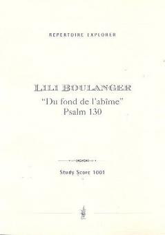 Du fond de l'abîme' Psalm 130 