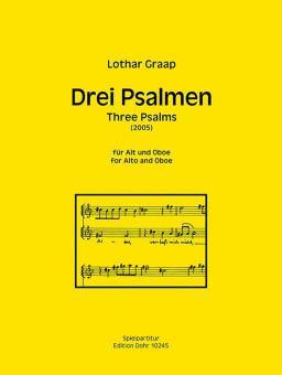Drei Psalmen für Alt und Oboe (2005) 