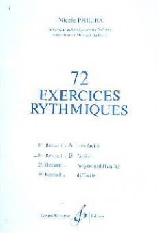 72 Exercices Rythmiques Vol. 1 B 