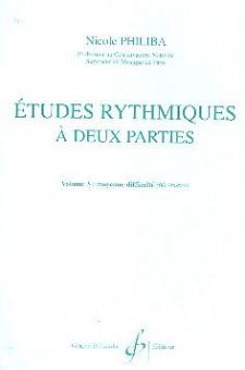 60 Etudes Rythmiques à 2 Parties Vol. 3 
