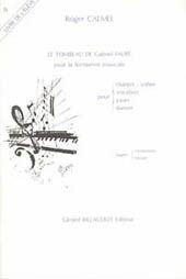 Le Tombeau de Gabriel Faure pour la Formation Musicale 