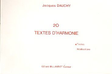 20 Textes d'Harmonie 
