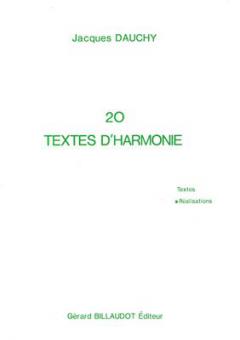 20 Textes d'Harmonie 