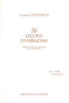 50 Lecons d'Harmonie 
