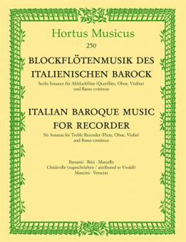Blockflötenmusik des italienischen Barock Standard