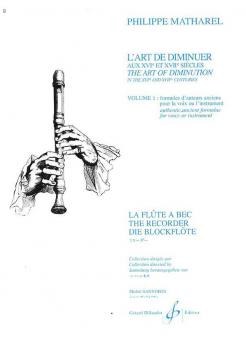 The Art of Diminution in the 16. and 17. Centuries 1 