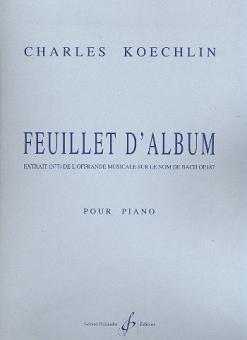 Feuillet d'Album 