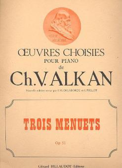 3 Menuets Op. 51 