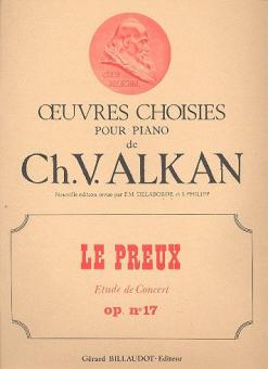 Le Preux Etude de Concert op. 17 