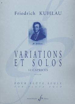 Variations et Solos: 12 Caprices 