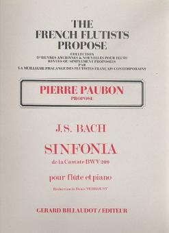 Sinfonia de la Cantate BWV 209 