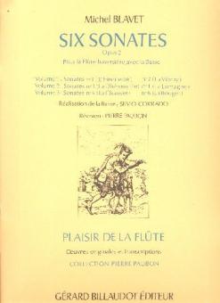 Six Sonates op. 2 Vol. 1 