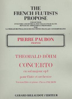 Concerto en Sol Majeur op. 1 