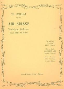 Air Suisse op. 20 Variations Brillantes 