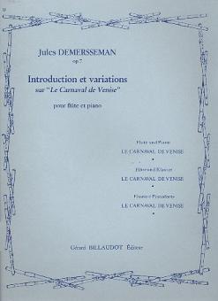 Introduction et Variations sur le Carnaval de Venise op. 7 