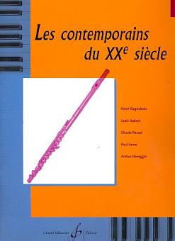 Les Contemporains Ecrivent pour les Instruments a Vent Flute 1 