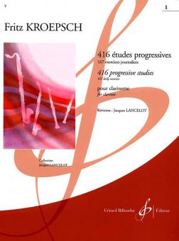 416 Etudes Progressives Vol. 1 