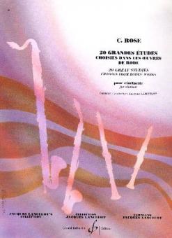20 Grandes Etudes d'Apres Rode 