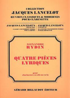 Quatre Pieces Lyriques 