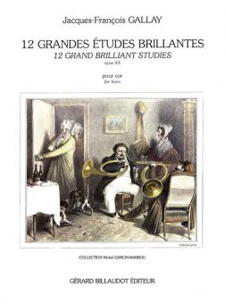 12 Grandes Etudes Brillantes op. 43 