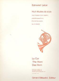 Huit Etudes de Style 