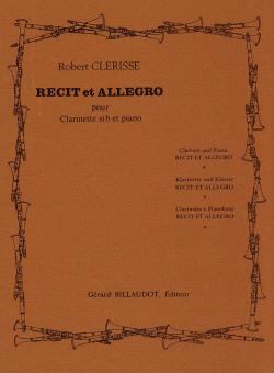 Recit et Allegro 