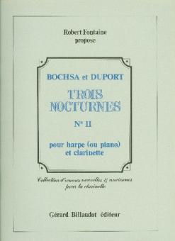 Trois Nocturnes No.2 Clarinette et Harpe 