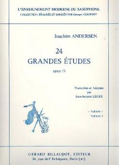 24 Grandes Etudes Op. 15 Vol. 1 