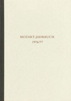 Mozart-Jahrbuch 1976/1977 