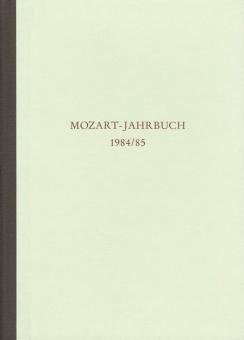 Mozart-Jahrbuch 1984/85 