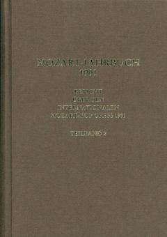 Mozart-Jahrbuch 1991 