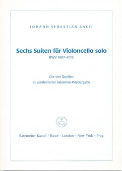 6 Suiten für Violoncello solo BWV 1007-1012 