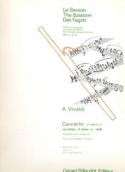Concerto en la Mineur (FVIII No 7) 