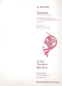 Concerto pour Cor et Orchestre a Cordes 