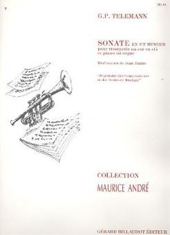 Sonate en ut mineur pour trompette 